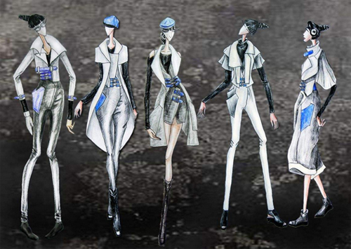 服裝設計作品 服裝設計作品